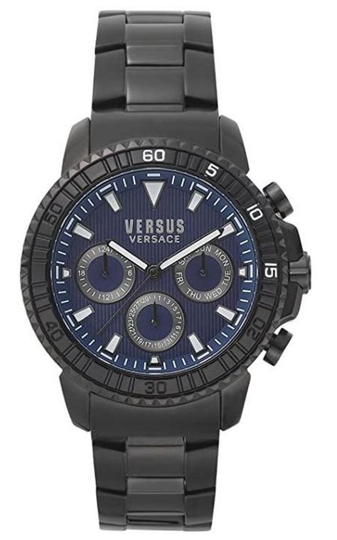 versus versace horloge manhassat|Versace versus men's.